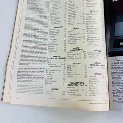 Guitar World Guitar Buyer’s Guide — The Complete Gear Bible of the Late ’80s 1988-'89 image 7