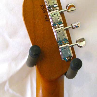 Custom Designed & Crafted - Surf Green Tele Thinline style/African Turquoise Stones - RSG Serial #058 2024 image 13