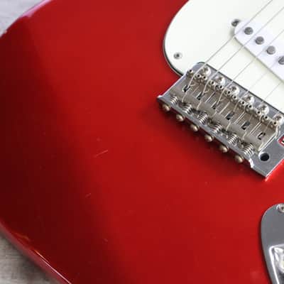 1993 Fender Japan ST62-53 '62 Reissue Stratocaster (Candy Apple Red) image 4