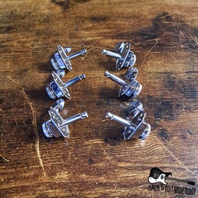 Grover Deluxe 3x3 11/32mm Locking Tuners w/ Mounting Hardware image 4