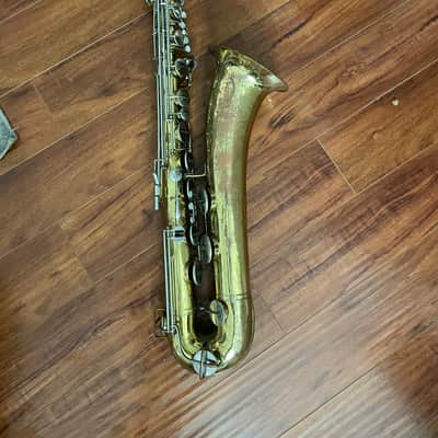 Selmer / Bundy Baritone Saxophone 1975 - Gold image 2