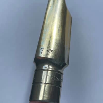 Otto Link  7S Super Tone Master Metal Tenor Sax Mouthpiece -  7*  Gold image 3