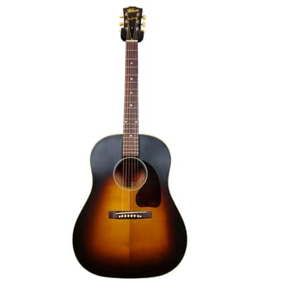 Gibson Acoustic 1942 Banner J-45 Acoustic Guitar - Vintage Sunburst image 3