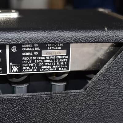 Music Man HD 212 One Thirty Guitar Amp image 11