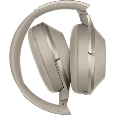 Sony MDR-1000X/C Gray-Beige Hi-Res Bluetooth Wireless Noise Cancelling Headphones image 3