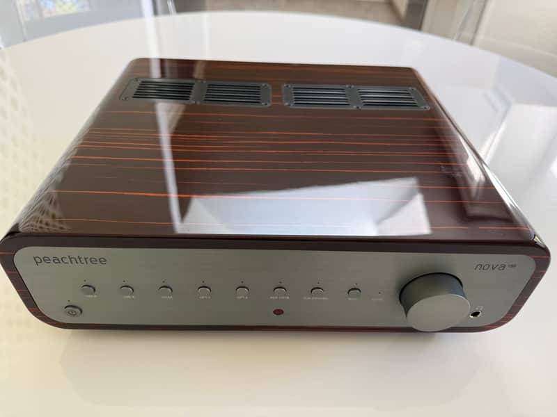 Peachtree Nova 150 Integrated Amplifier  -  Gloss Ebony