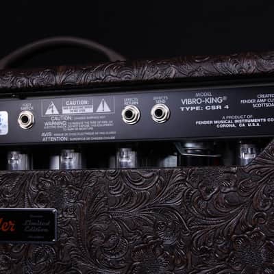 2004 Fender Vibro King Cowboy Tolex Amplifier (SKU 4490) image 8