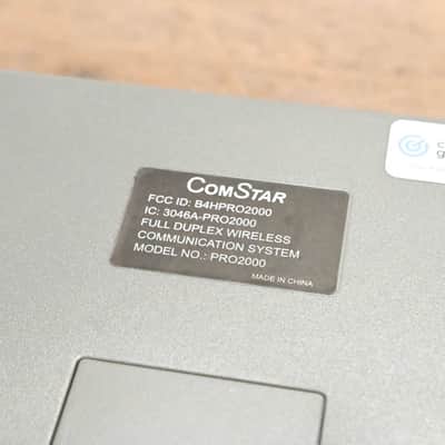 Eartec PRO2000 COMSTAR Full Duplex Wireless Base Station NO POWER SUPPLY CG011BC image 6