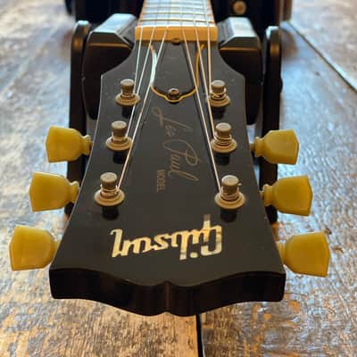 Gibson Les Paul Standard 2005 Ebony Japanese Yamano Export with Hardcase and Docs image 8