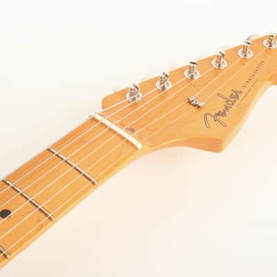 Fender American Vintage II 1957 Stratocaster Maple Fingerboard Black V2448088 image 6
