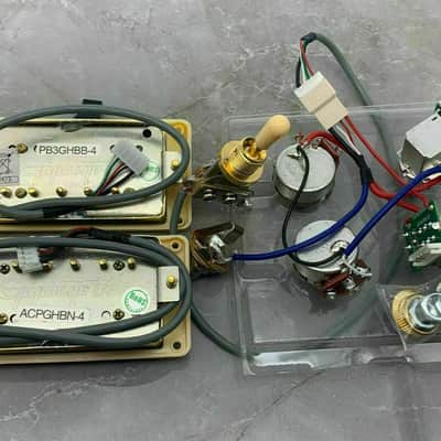 Epiphone ProBucker humbuckers Set Neck and Bridge pickups! Cream/Gold image 2