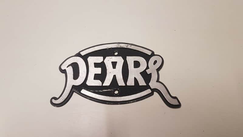 70's PEARL AMP  LOGO image 1