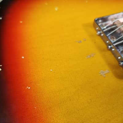 MyDream Partcaster Custom Built - Relic'Art Sunburst Asyllum image 11