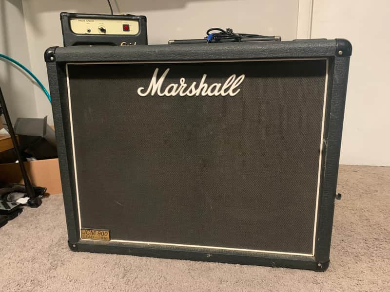 Marshall JCM 900 Lead Series Model 1936 2x12 Cabinet 1990s - Black image 1