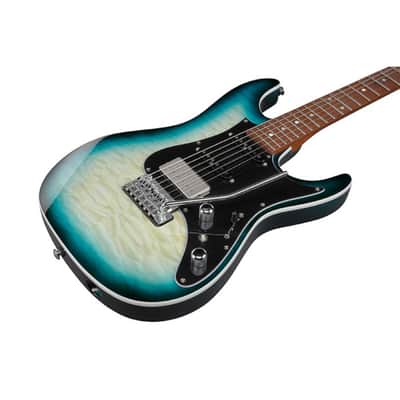 Ibanez Premium AZ24P1QM-DOB Deep Ocean Blonde - Electric Guitar image 2