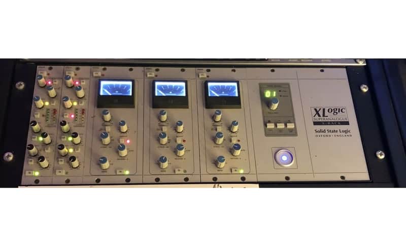 Solid State Logic XR626 X-Rack Stereo Bus Compressor in Mynx Rack 2010s - Silver image 1