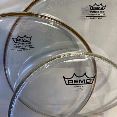 Remo - Clear Emperor Fusion Tom Pack, 10", 12", 14" image 2