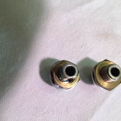 Ludwig Partial Baseball Bat Muffler parts TWO ….1950s-1960s - Chrome image 4
