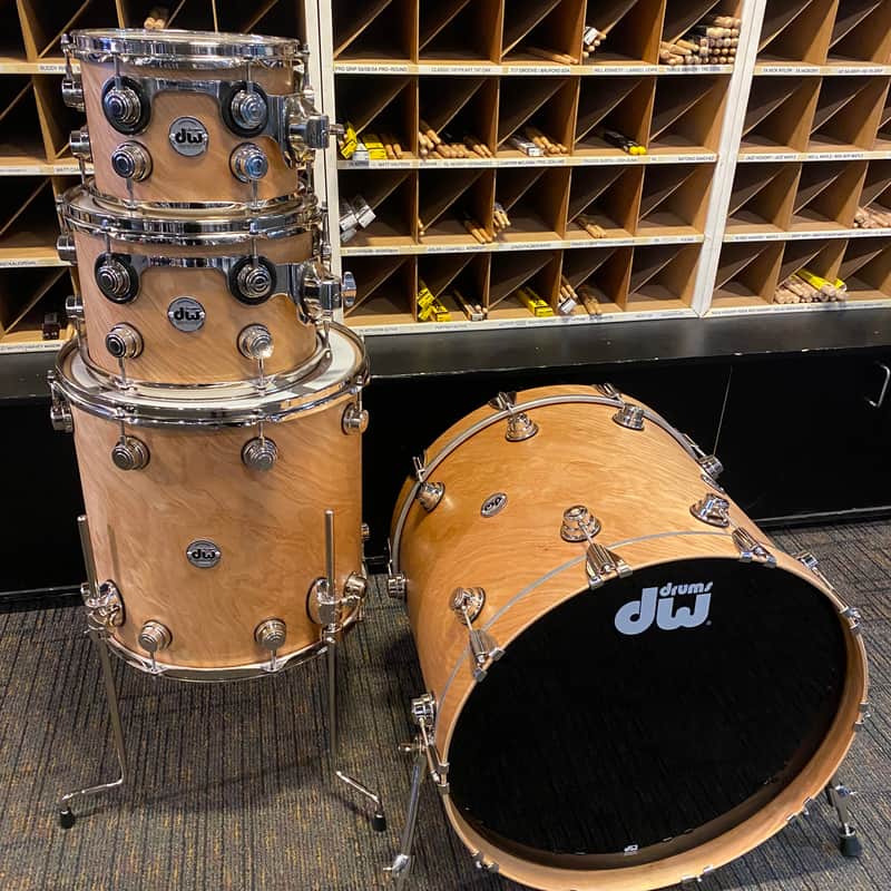 DW Collectors Maple 4 Piece Shell Pack - Twisted Birch image 1