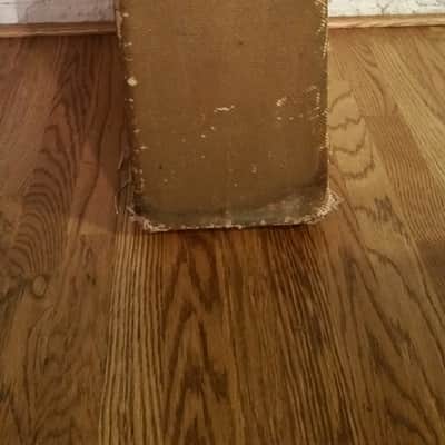 Vintage 1954 Fender Tweed Deluxe Guitar Amplifier 5D3 Wide Panel image 12