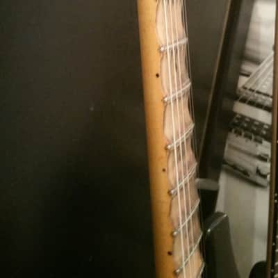 1977 Fender Stratocaster ,  Olympic White , Scalloped Neck Yngwie Malmsteen Duck Strat project image 4