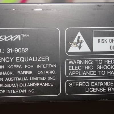 GenEXXA 10 Band Stereo Frequency Equalizer 31-9082 - spectrum analyzer + IMX Expander égaliseur image 21