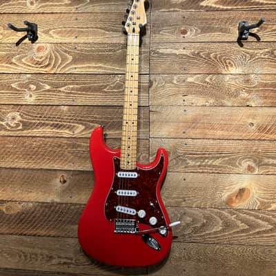 Fender  Stratocaster Partscaster 1955 Frampton Strat Recreation- Fiesta Red image 1
