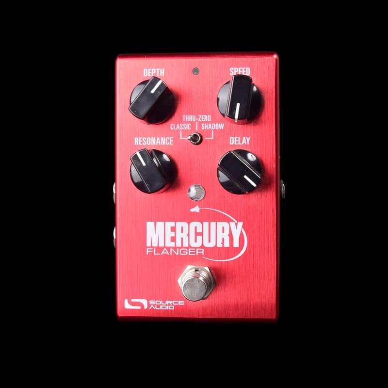 2010s Source Audio Mercury Flanger Red