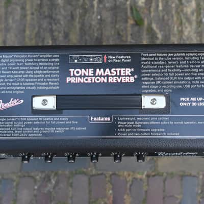 Fender Tone Master Princeton Reverb 230V EUR, DEMO - Black image 3