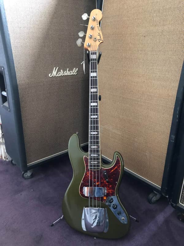 Fender Jazz Bass 1968 Sherwood Green image 1