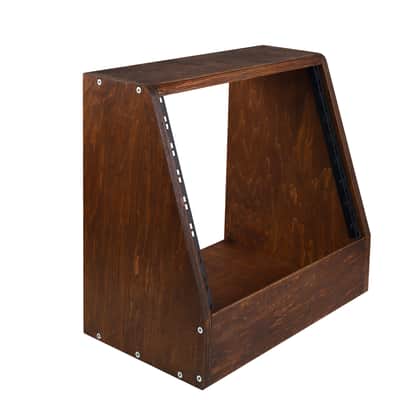 Slanted Rack for Behringer 2600 studio rack 19" ply wood for audio units 20 ° ANGLE   8U size image 3