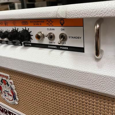 Orange Orange Rockerverb 50 MKII 2x12 Limited Edition 2014 2014 - Blanco image 11