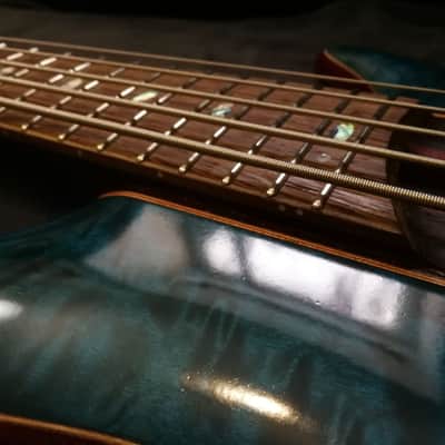 Ibanez SR2405W-CGL Premium E-Bass 5 String Caribbean Green Low Gloss + Premium Softcase image 5