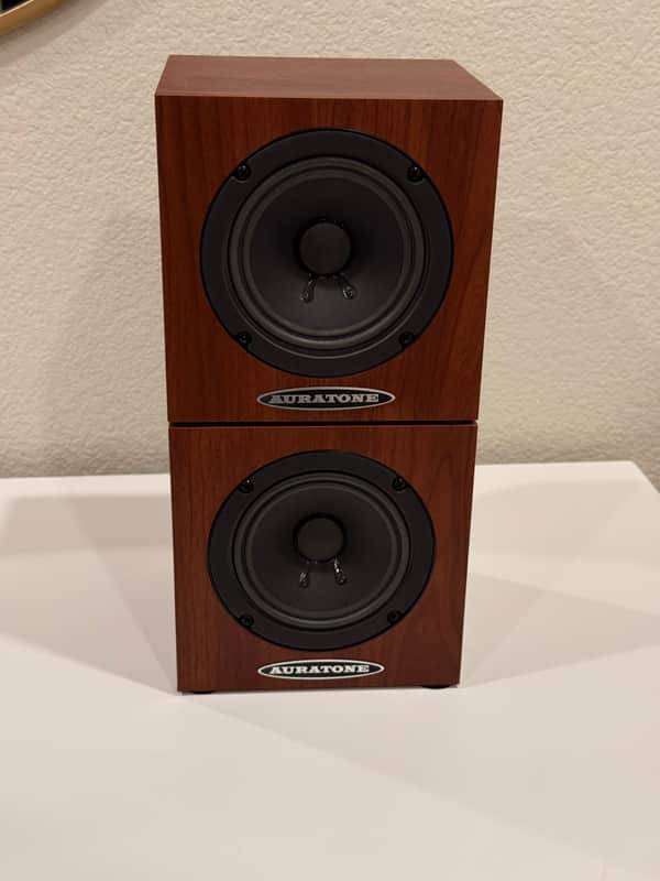 Auratone 5C Active Super Sound Cubes (Pair) 2022 - Present - Woodgrain image 1