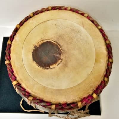 Vintage Authentic Steel Tabla Drum Dagga Bayan Made in India image 5