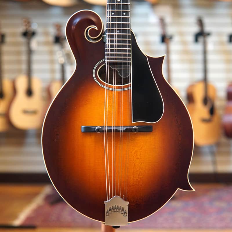 Northfield NFS-F2 Adirondack Red Spruce/Figured Maple F-Style Oval Hole Mandolin Light Cherryburst w/Hard Case image 1