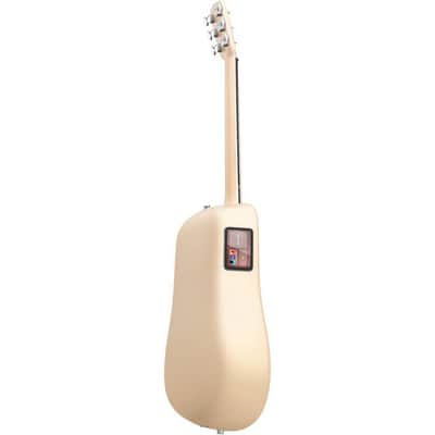 Lava Music L9220009 ME 4 Carbon Fiber 38” Acoustic / Electric Guitar With Gig Bag, Soft Gold image 7