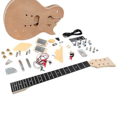 Saga LC-10 Deluxe Electric Guitar Kit – Single Cutaway image 1