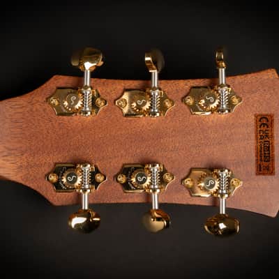 2022 Cort Gold Edge - Natural | All Solid Grand Auditorium Acoustic Guitar Torrefied Sitka Spruce Top Myrtlewood L.R. Baggs Anthem Pickup | OHSC image 13