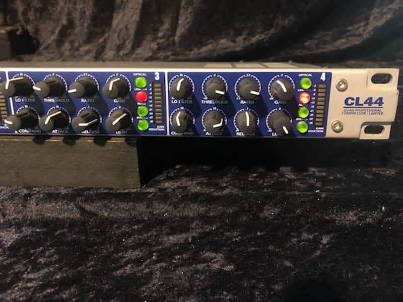 PreSonus CL44 Quad Compressor / Limiter 2000s Blue & Silver | Reverb