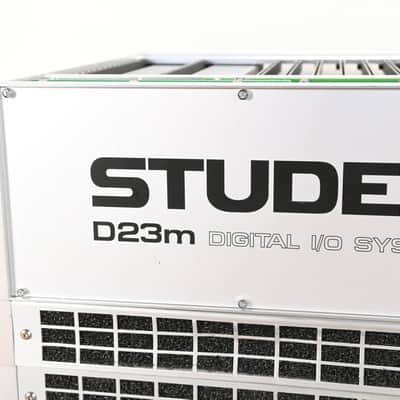 Studer D23m I/O System w/ A-Link HD Card, Fan Module, and Filter Module CG01BZM image 5
