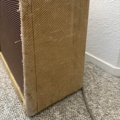 1957 Fender Tweed Princeton 5F2-A Amp Amplifier In Harvard Chassis Vintage Rare! image 3