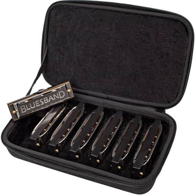 Hohner Blues Band Harmonica (7-pack) -NEW image 1