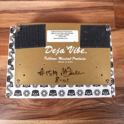 Fulltone Deja Vibe Gold Vintage Vibrato Chorus Pedal - Rare Early Edition image 2
