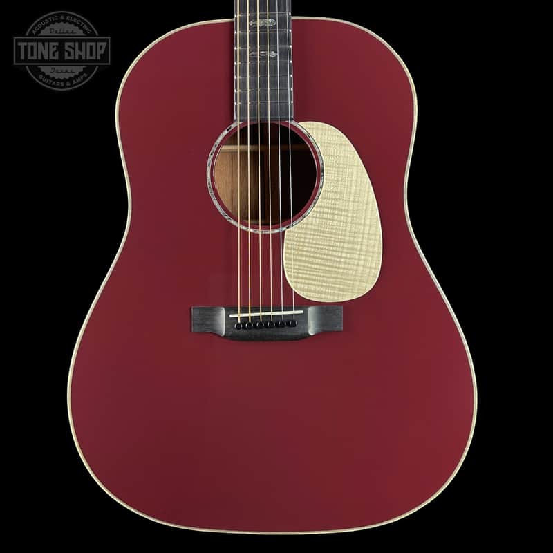 Martin Custom Shop Slope Shoulder Dread Spruce/Mahogany Burgundy w/case 2894733 image 1