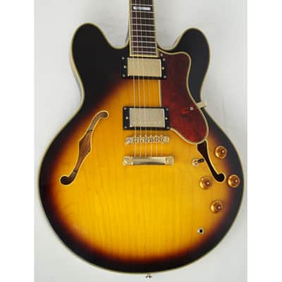 Epiphone Sheraton II - 2005 - Vintage Sunburst image 3