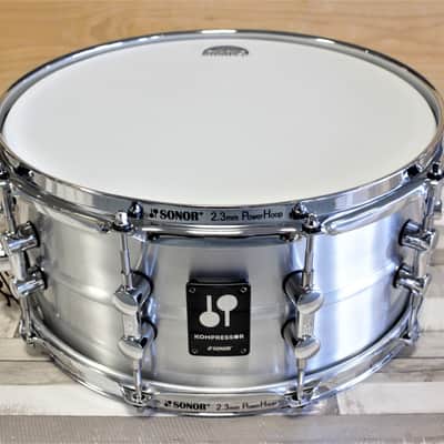 Sonor Kompressor Aluminium 14x6.5" snaredrum image 7