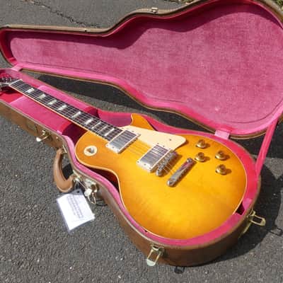 Gibson Les Paul Lemon Burst Custom Shop '58' 2023 - Rare 3,75 kg image 2