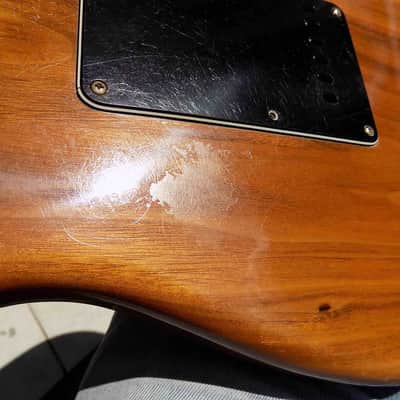 Fender  "The Strat" 1981  - Natural/Walnut image 8