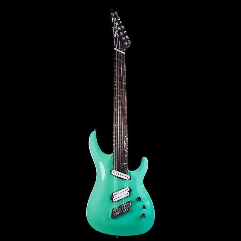 Ormsby SX Carved Top 7-string, Seafoam Green - Run16 image 1